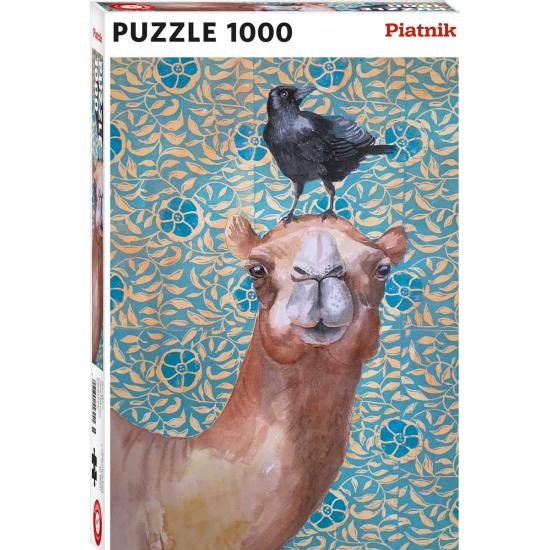 Puzzle de camelo Piatnik 1000 peças Puzzle de camelo Piatnik 1000 peças