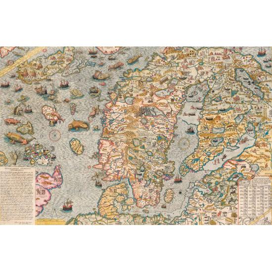 Piatnik Marine Charter Puzzle de 1572 de 1000 peças