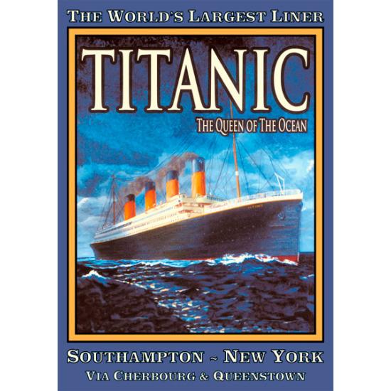 Pôster de Puzzle de Piatnik Titanic 1000 peças