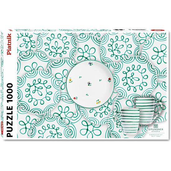 Puzzle de cerâmica Piatnik Gmundner 1000 peças