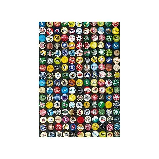 Tampas de cerveja de Puzzle Piatnik 1.000 peças