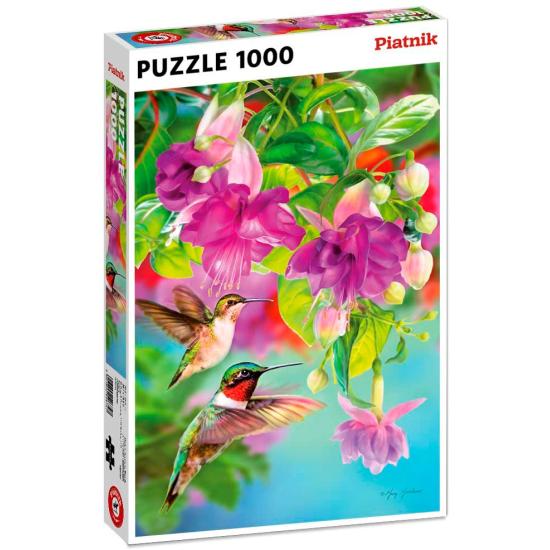 Puzzle Piatnik Beija-flores 1000 peças