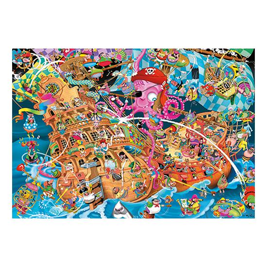 Puzzle Piatnik Crisp o Pirata Rosa 1000 Peças