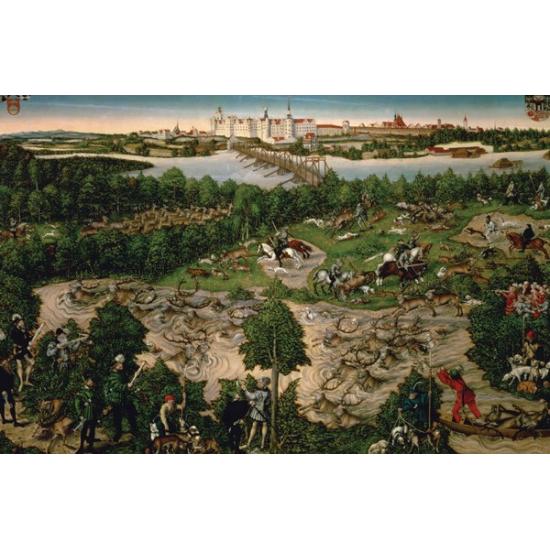 Puzzle Piatnik The Deer Hunt 1000 Peças