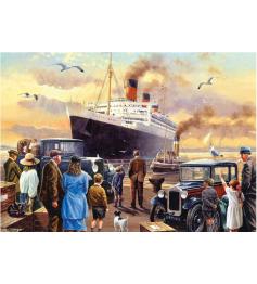 Puzzle Piatnik Navegando no Queen Mary 1000 Pieces