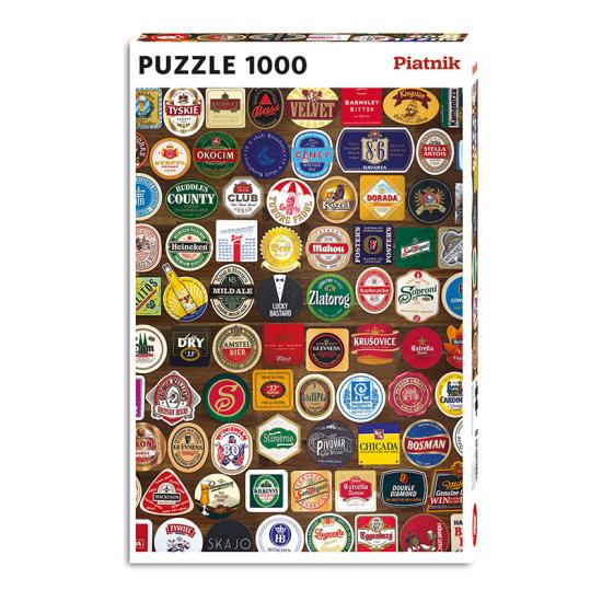 Puzzle para copos de cerveja Piatnik 1000 peças