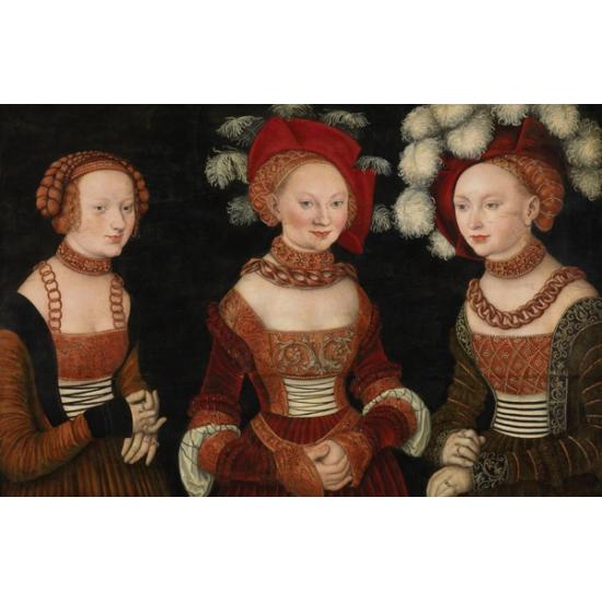 Puzzle Piatnik Princesas Sibyl, Emilia e Sidonia de 1000