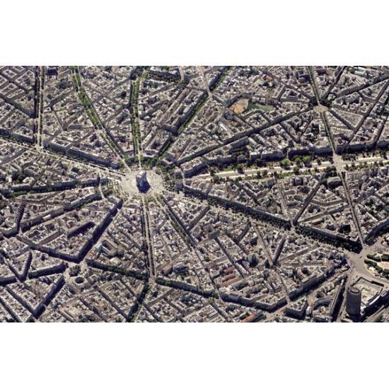 Puzzle Piatnik Vista Aérea de Paris 1000 Peças