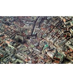 Puzzle Piatnik Vista Aérea de Viena 1000 Peças
