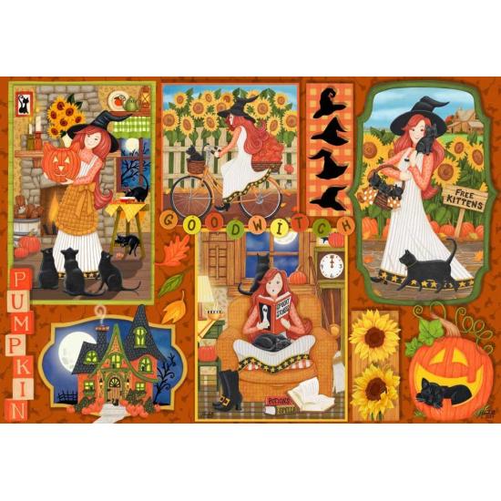 Puzzle Pieces and Peace Amigos De Halloween 1000 Pçs