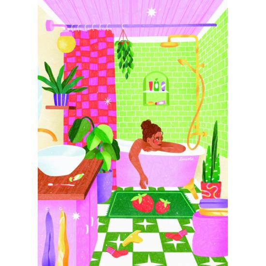 Puzzle Pieces and Peace Banheiro de 500 Pçs