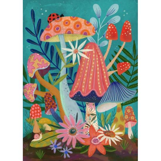 Puzzle Pieces and Peace Bosque Florestal de 500 Pçs