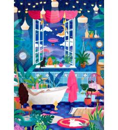 Puzzle Pieces and Peace Bolhas E Estrelas 1000 Pçs