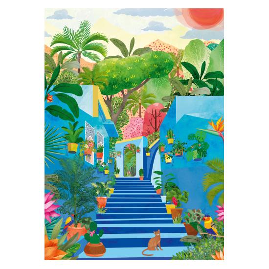 Puzzle Pieces and Peace Céu Azul de 2000 peças Puzzle Pieces and Peace Céu Azul de 2000 peças