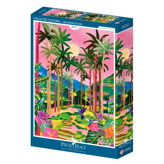 Puzzle Pieces and Peace Cocora Valley 500 Pçs Puzzle Pieces and Peace Cocora Valley 500 Pçs