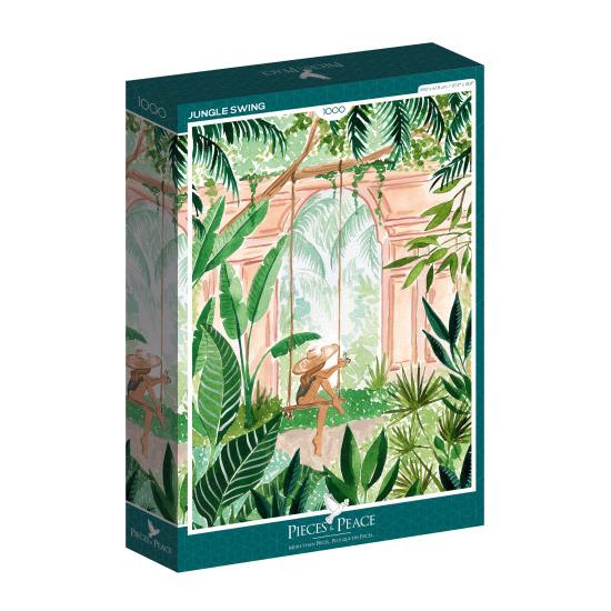 Puzzle Pieces and Peace Balanço da Selva de 1000 peç