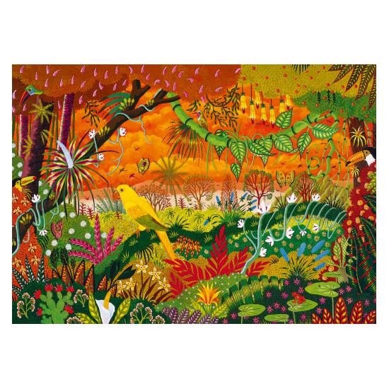 Puzzle Pieces and Peace Conure Dourado de 2000 peças