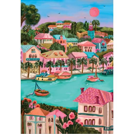 Puzzle Pieces and Peace Hvar, Croacia de 1000 peças