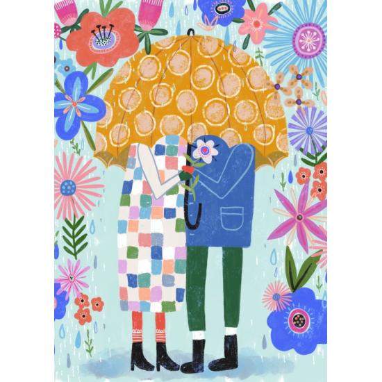 Puzzle Pieces and Peace Chuveiro de Flores de 500 Pçs