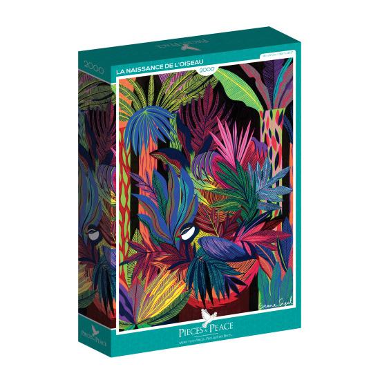 Puzzle Pieces and Peace O Nascimento do Pássaro de 2000 peças