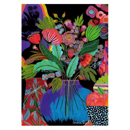 Puzzle Pieces and Peace C Buquê de 1000 peças