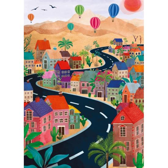 Puzzle Pieces and Peace Na Estrada de 500 Pçs