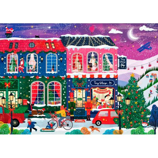 Puzzle Pieces and Peace Feliz Natal de 2000 peças