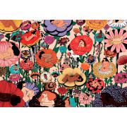 Puzzle Pieces and Peace Flores Femininas de 1000 pçs