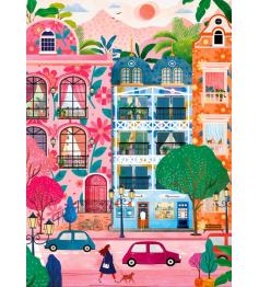 Puzzle Pieces and Peace Flower Power de 1500 peças
