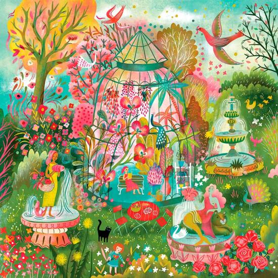 Puzzle Pieces and Peace Fontes de Estufa 1000 pçs