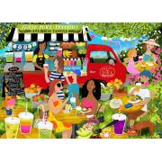 Puzzle Pieces and Peace Caminhão De Sucos de 1500 Peças