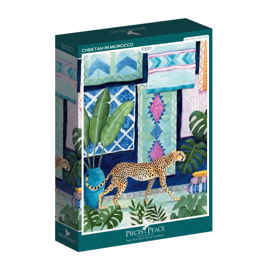 Puzzle Pieces and Peace Chita em Marrocos de 1000 peças