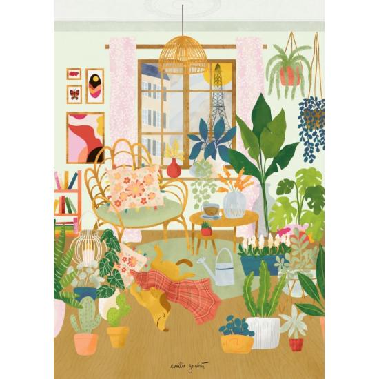 Puzzle Pieces and Peace Interior Aconchegante de 500 Pçs