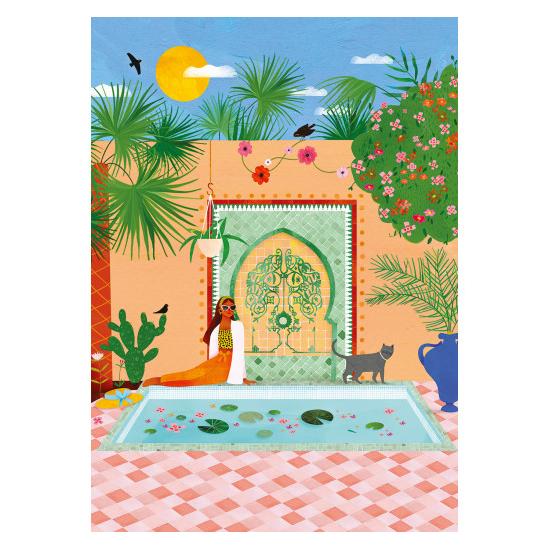 Puzzle Pieces and Peace Riad de 1500 peças