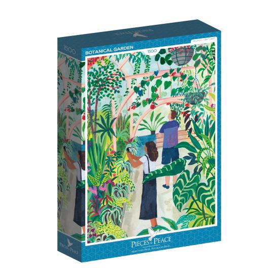 Puzzle Pieces and Peace Jardim Botanico de 1500 peças