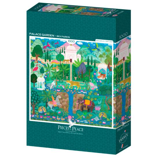 Puzzle Pieces and Peace Jardim do Palácio 1000 peças
