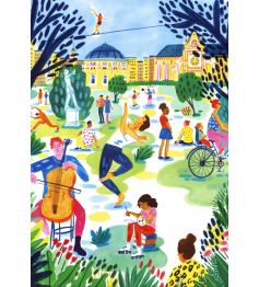 Puzzle Pieces and Peace Jardim Público 1000 Pçs