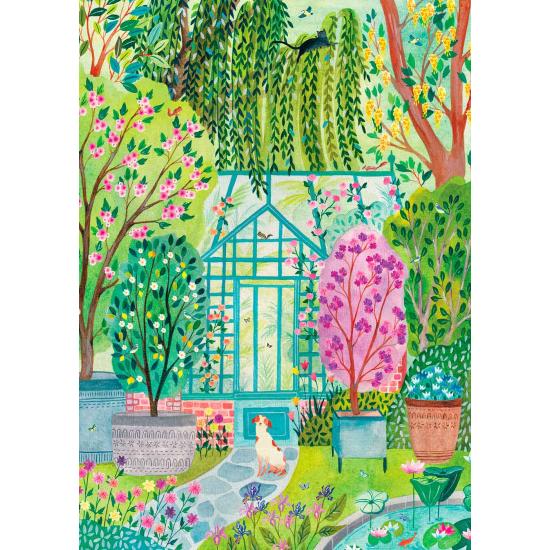 Puzzle Pieces and Peace Jardim Secreto de 1000 peças