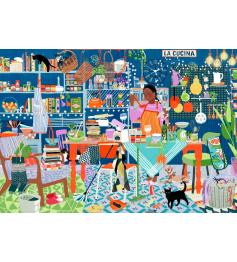 Puzzle Pieces and Peace A Cozinha de 1000 peças
