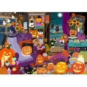 Puzzle Pieces and Peace Hora Das Bruxas De Halloween 1500 peças