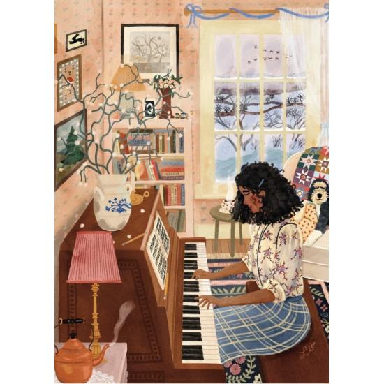 Puzzle Pieces and Peace O Pianista de 500 peças