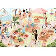 Puzzle Pieces and Peace Feira De Produtores 1000 Pçs