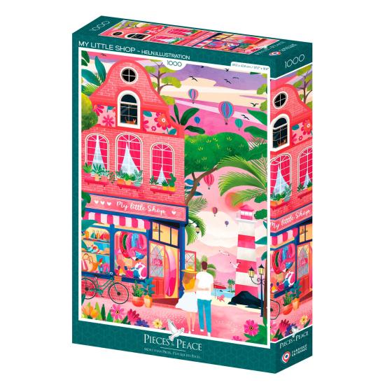 Puzzle Pieces and Peace A Minha Pequena Loja de 1000 pçs