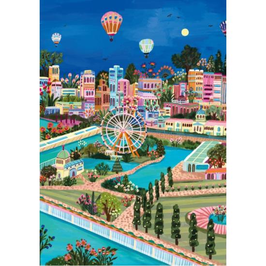 Puzzle Pieces and Peace Montreal de 2000 peças