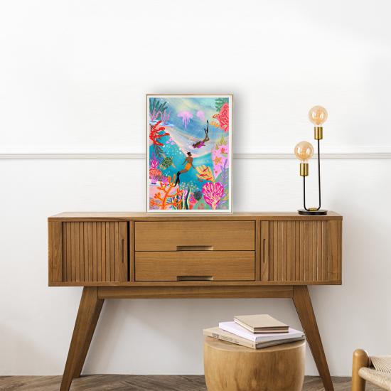 Puzzle Pieces and Peace Natação Selvagem de 500 Pçs Puzzle Pieces and Peace Natação Selvagem de 500 Pçs