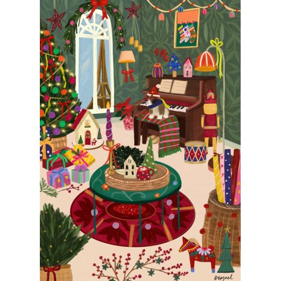 Puzzle Pieces and Peace Natal Em Paris 500 peças