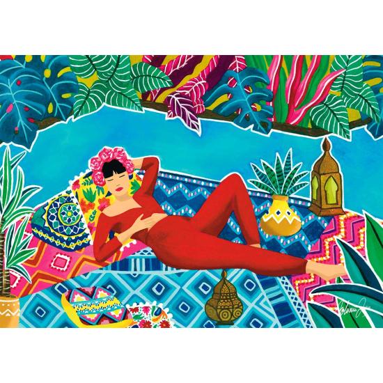 Puzzle Pieces and Peace Odalisca de 500 Pçs