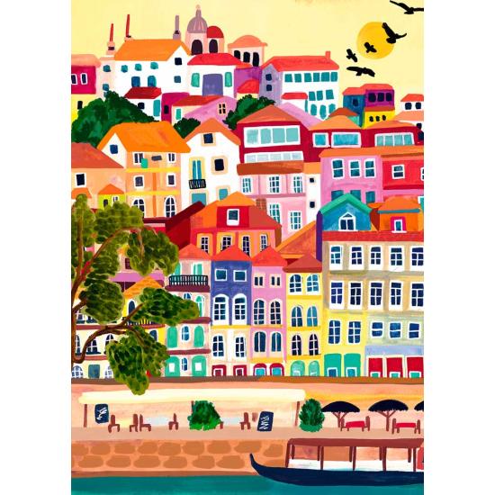 Puzzle Pieces and Peace Porto, Portugal  de 1000 pçs