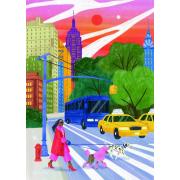 Puzzle Pieces and Peace Passeio em Nova York de 500 Pçs