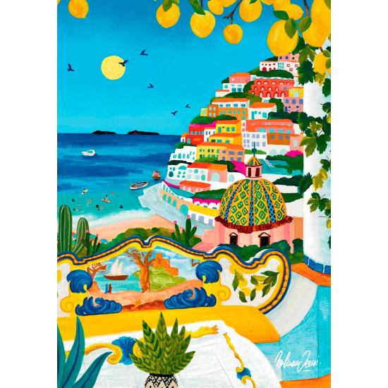 Puzzle Pieces and Peace Positano de 1000 pçs